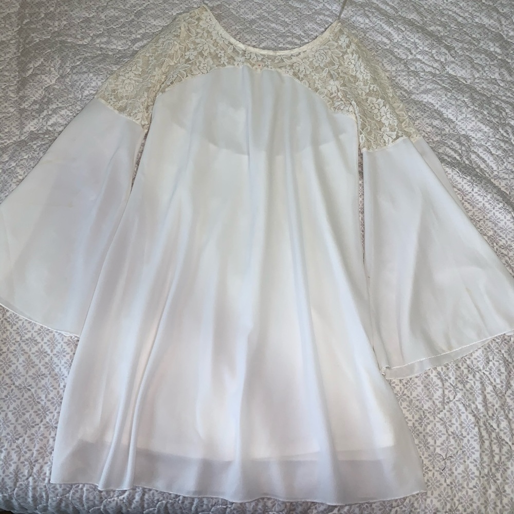 White dress